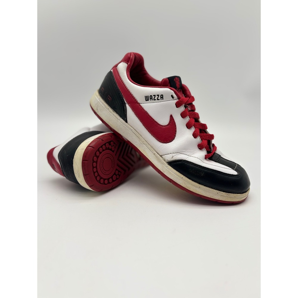 Nike ID Manchester United Wayne Rooney Wazza Shoes Red White Black Mens 7